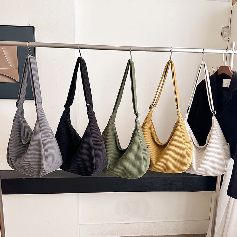 Weicher Stoff Crossbody Tote Brehn
