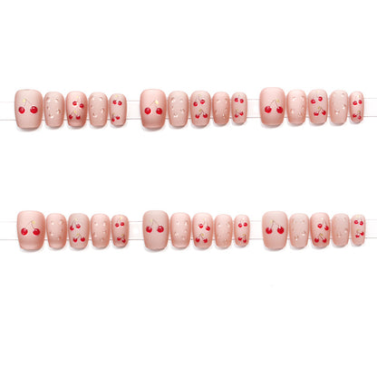 Kirschblüten-Themen Press-On Nagelkunst Brehn