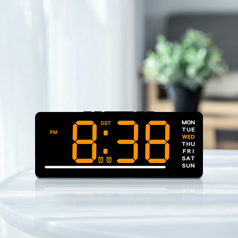 Digitaler Led Wecker mit Großem, Klaren Display und Mehreren Alarmfunktionen Brehn
