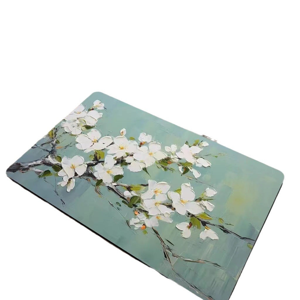 Luxuriöse strukturiertes Blumenteppich Brehn