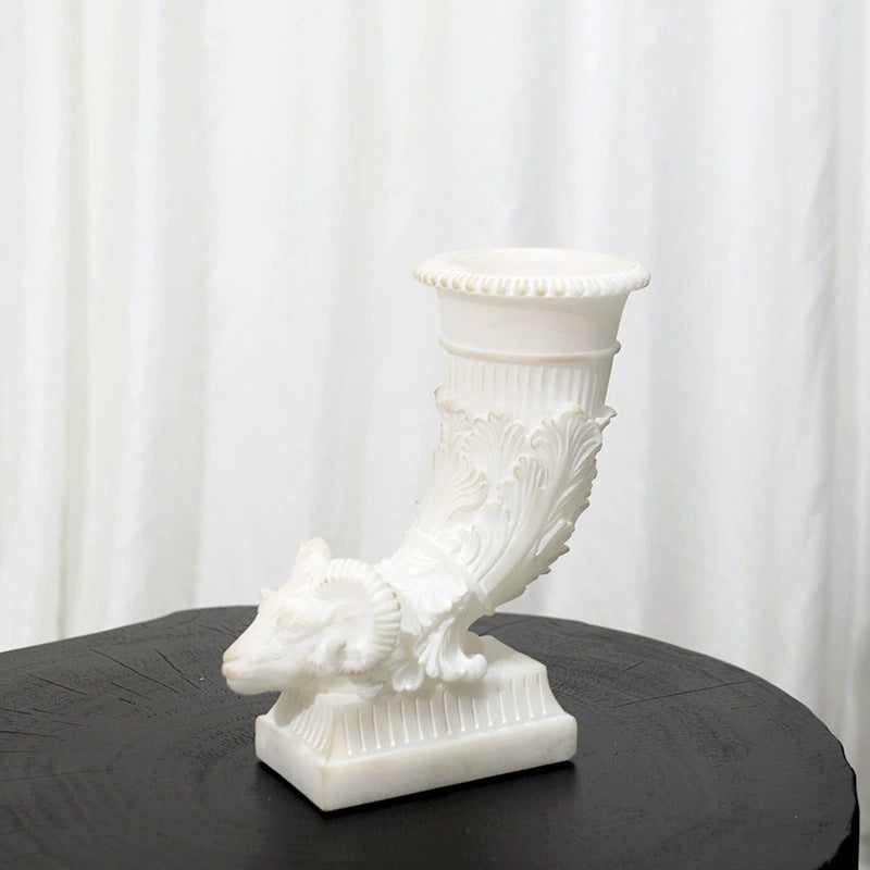 Dekorative Alabaster Kunstvase