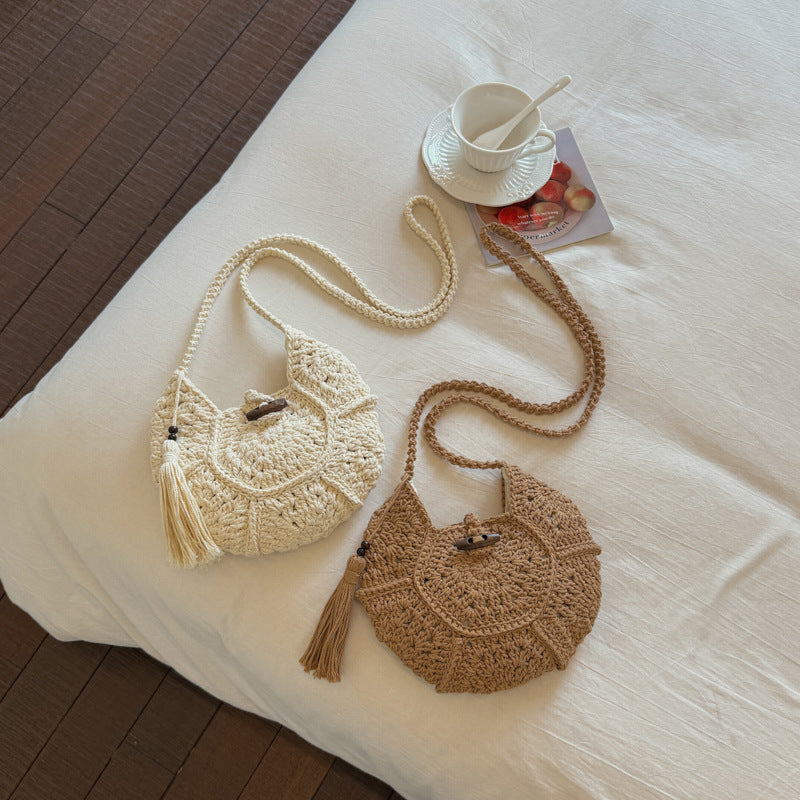 Handgefertigte Makramee Tasche Brehn