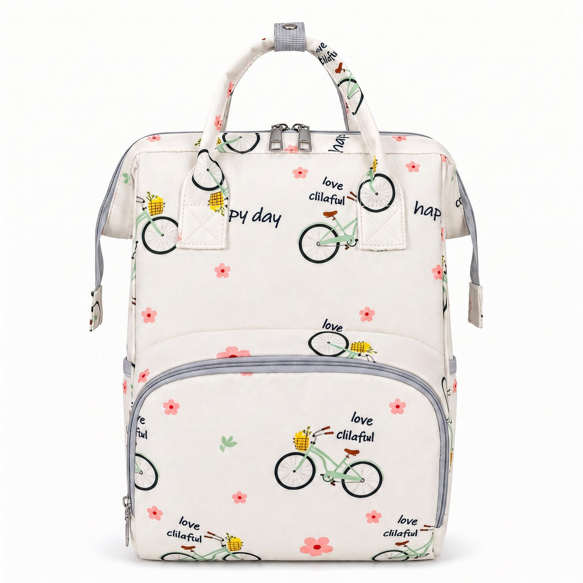 Verspielt Illustrierter Rucksack Brehn