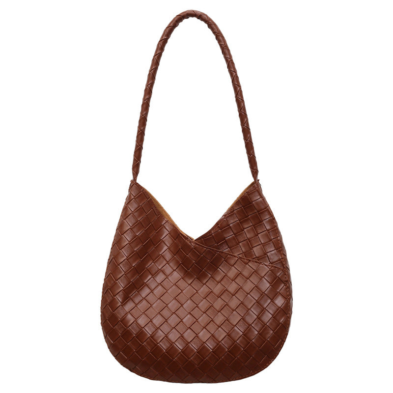 WoWoven Leder Hobo Tasche Brehn