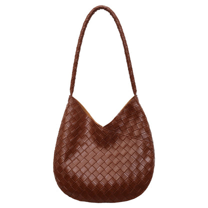 WoWoven Leder Hobo Tasche Brehn