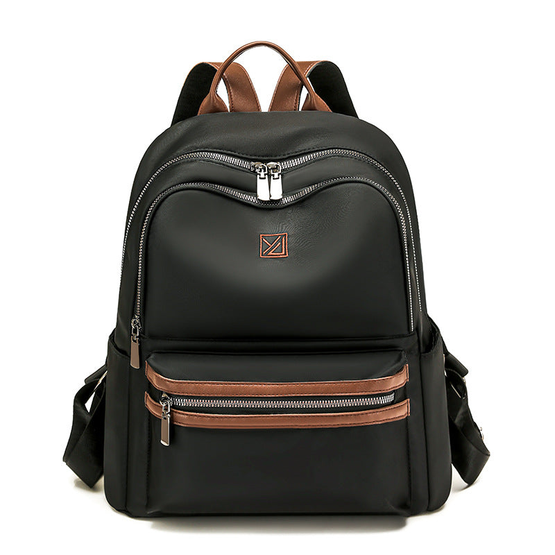 Multi-Compartment Leder Rucksack Brehn