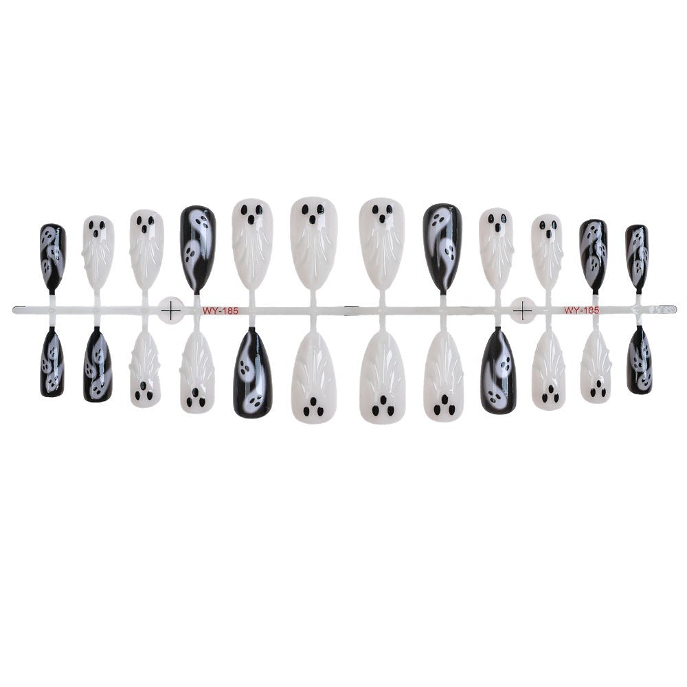 Geister-Themen Press-On Nagelkunst Set Brehn