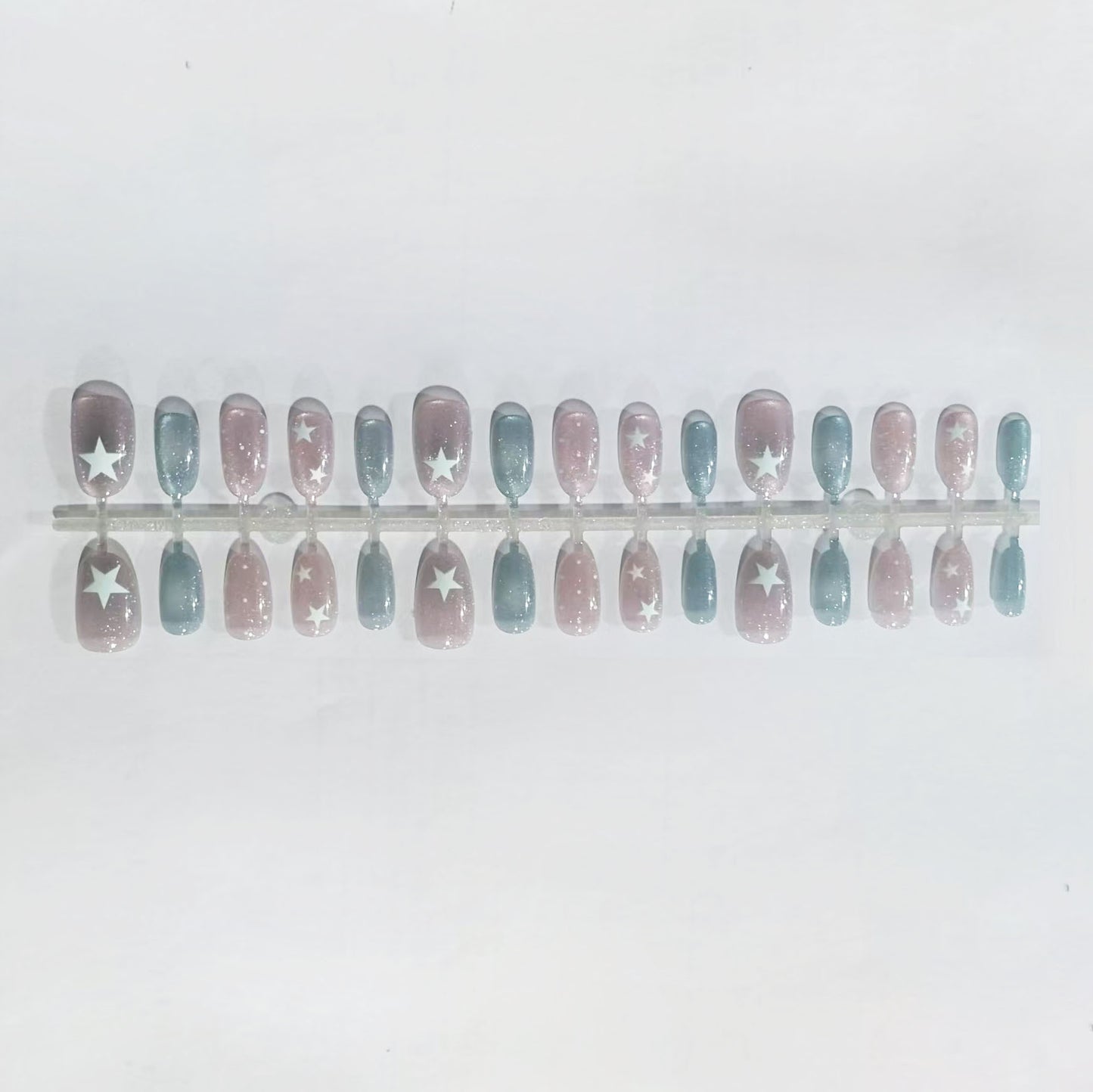 Himmlisches Stern-Nagelkunst-Design Brehn
