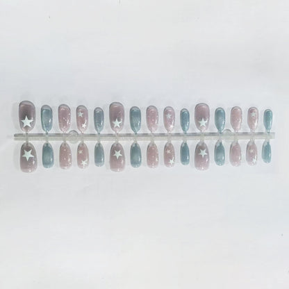 Himmlisches Stern-Nagelkunst-Design Brehn