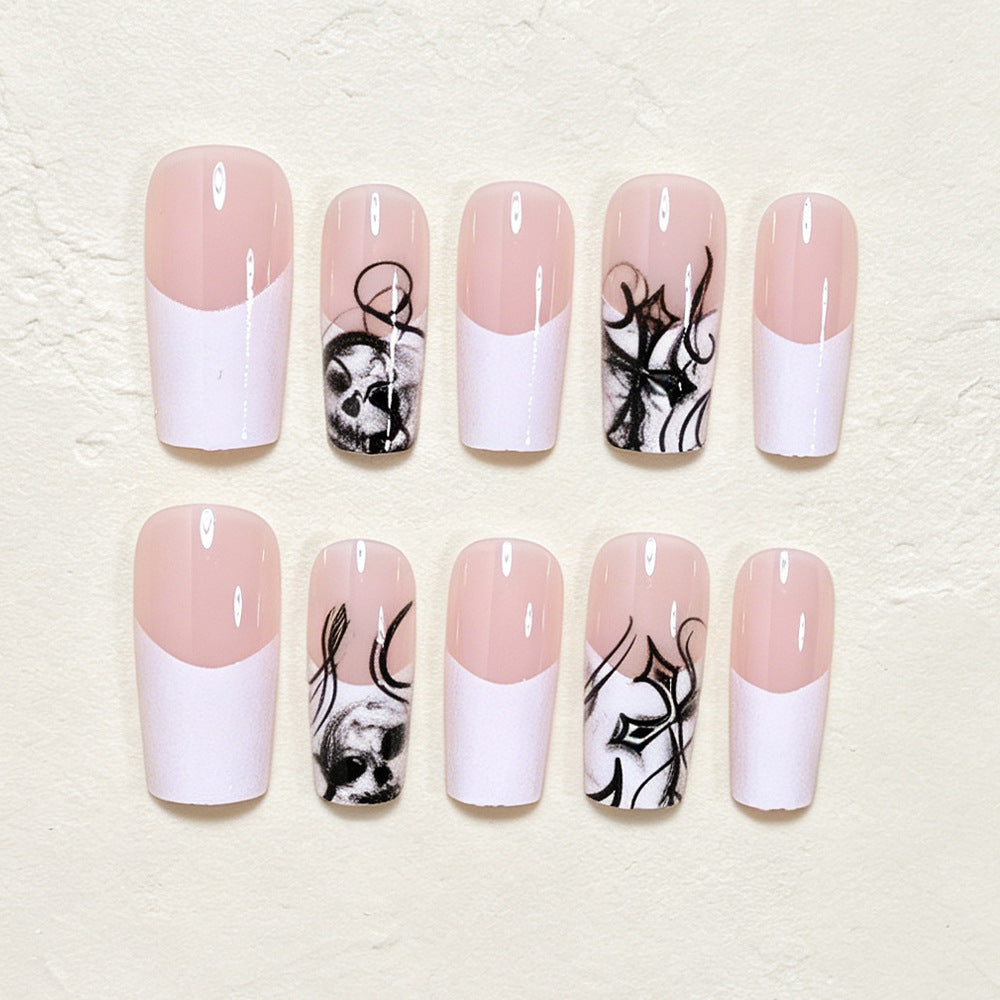 Künstlerische Schädel-Nagelkunst Tipps Brehn
