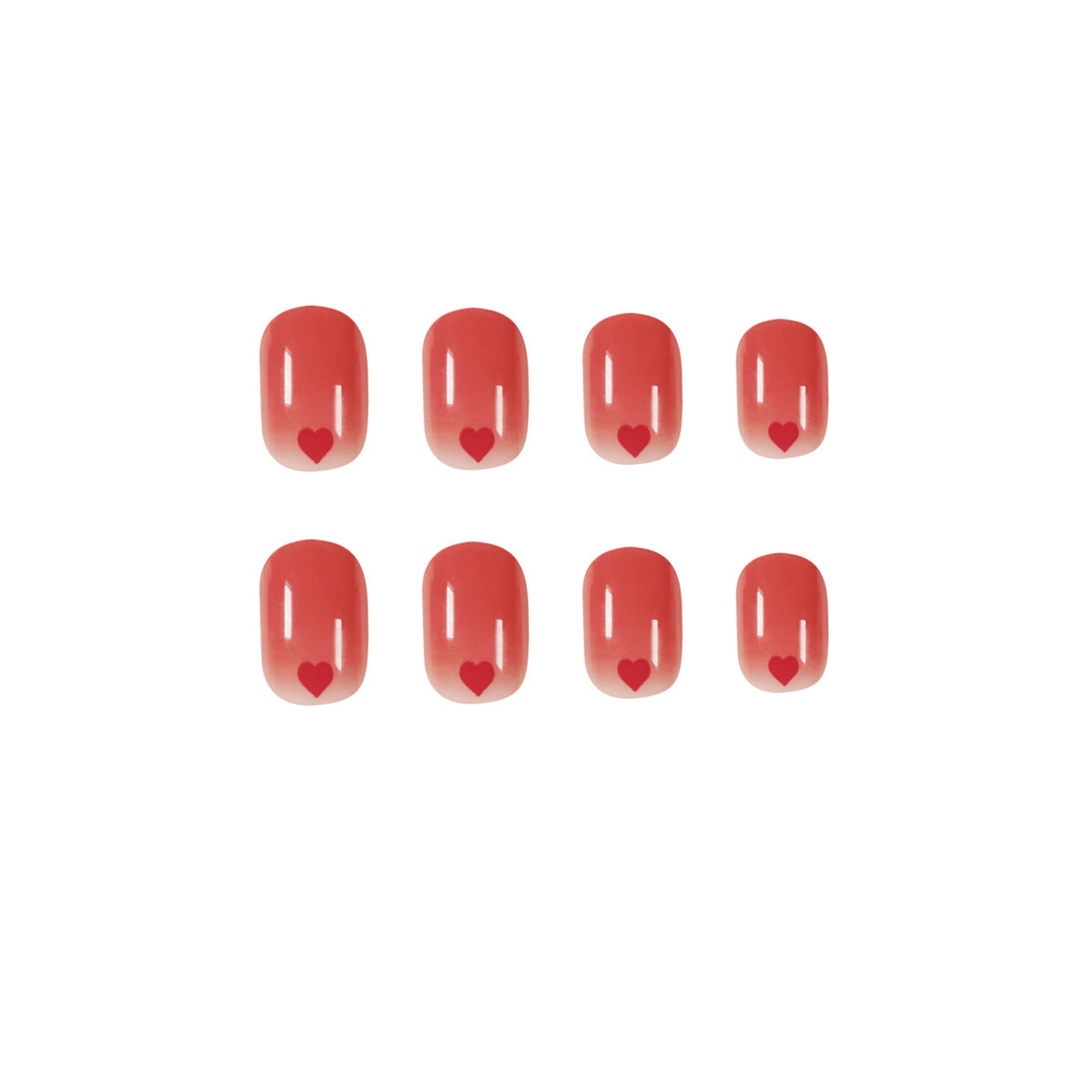 Kunstvolle Nageldesigns mit romantischen Herzmotiven Brehn