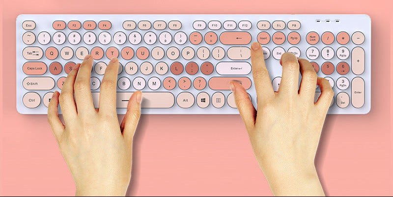 Retro Mechanische Tastatur Brehn
