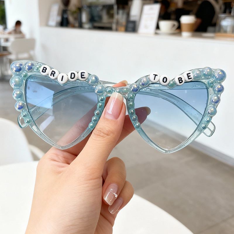 Hochzeits Cat Eye Party Sonnenbrille Brehn