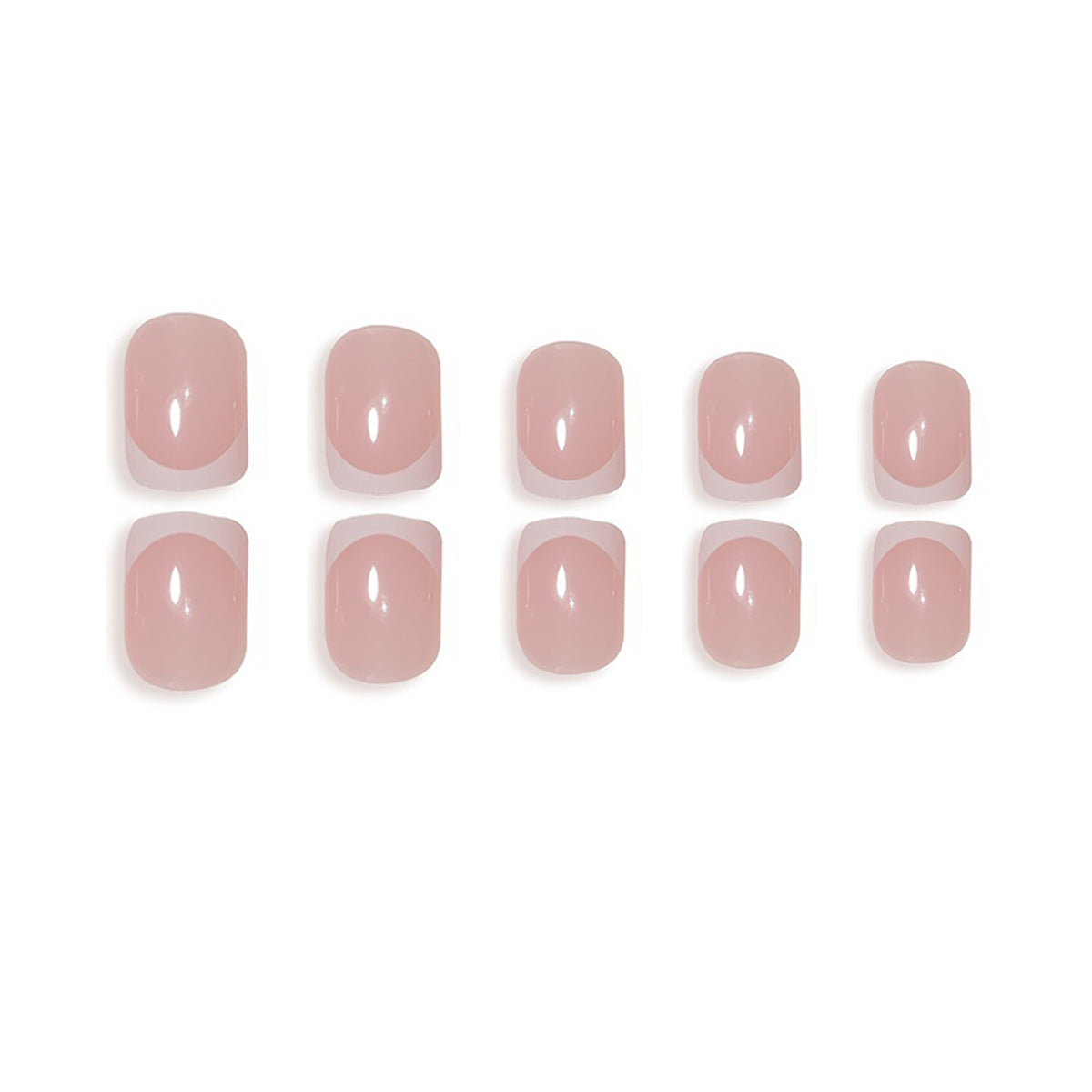 Französische Spitze Acryl-Nageldesign Brehn