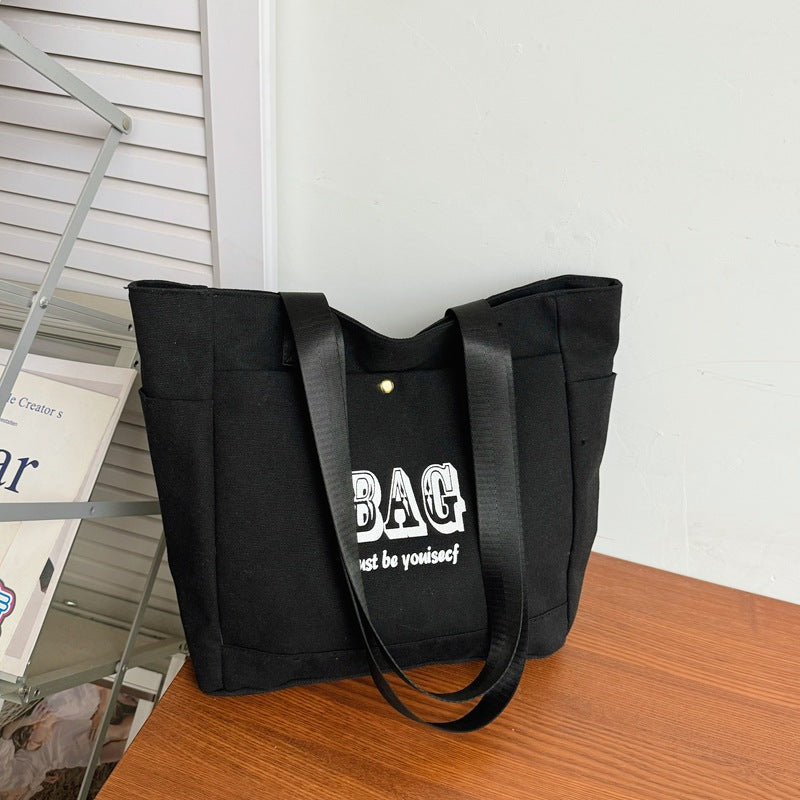 Lässige Canvas-Tote-Bag Brehn