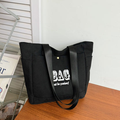 Lässige Canvas-Tote-Bag Brehn