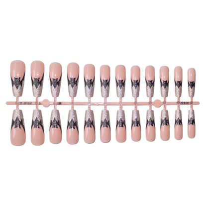 Halloween Themen Glitter Fledermaus Nagelkunst Set