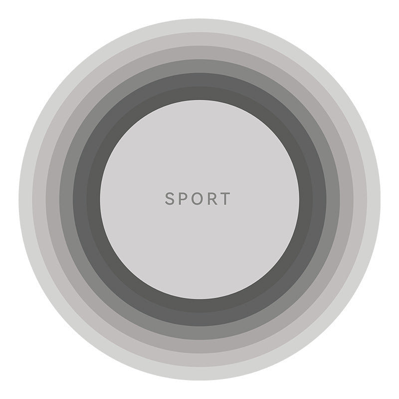 Abstract Sports-Themed Area Mat Brehn