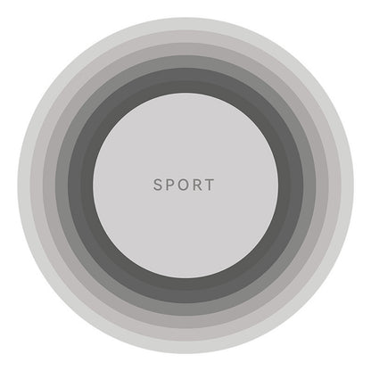 Abstract Sports-Themed Area Mat Brehn