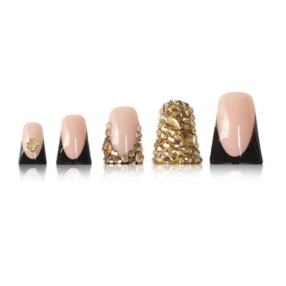 Luxus Strass Nagelverstärkungen Brehn