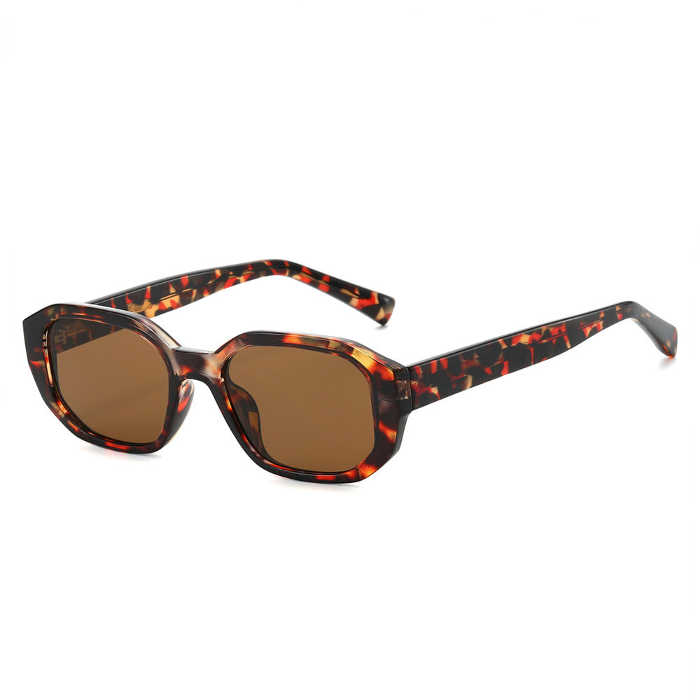 Damen modische Sonnenbrille mit einzigartigem achteckigem Rahmen Brehn