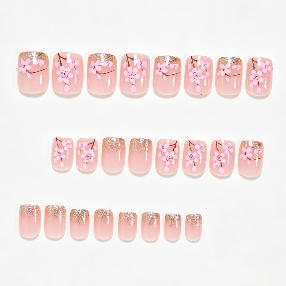 Elegantes Florales Nagelkunst Design Kit Brehn