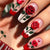 Kunstnägel mit romantischem Rosen-Design Brehn