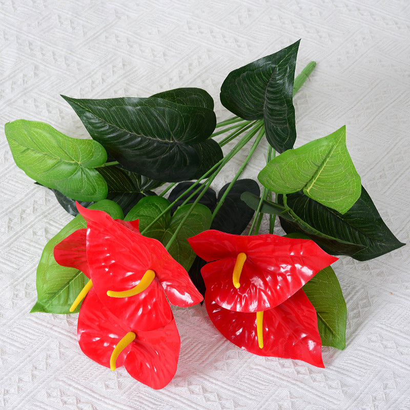 Dekorative Künstliche Anthurium Bouquet