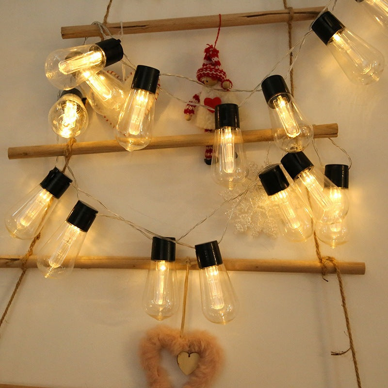 Vintage-inspirierte LED-Lichterkette Brehn