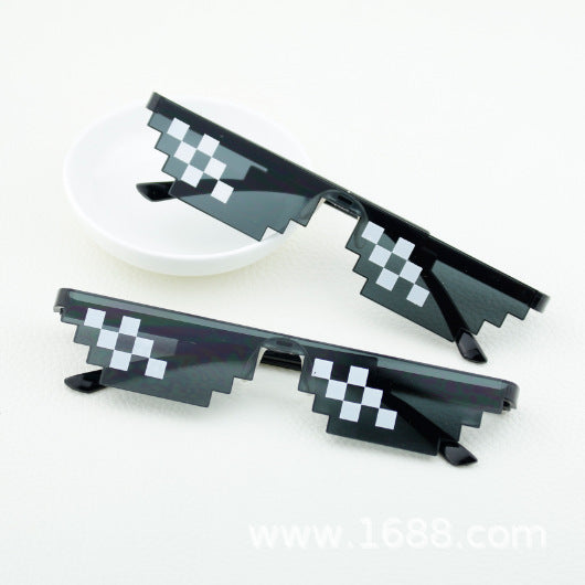 Damen Sonnenbrille im trendigen Pixel-Design Brehn