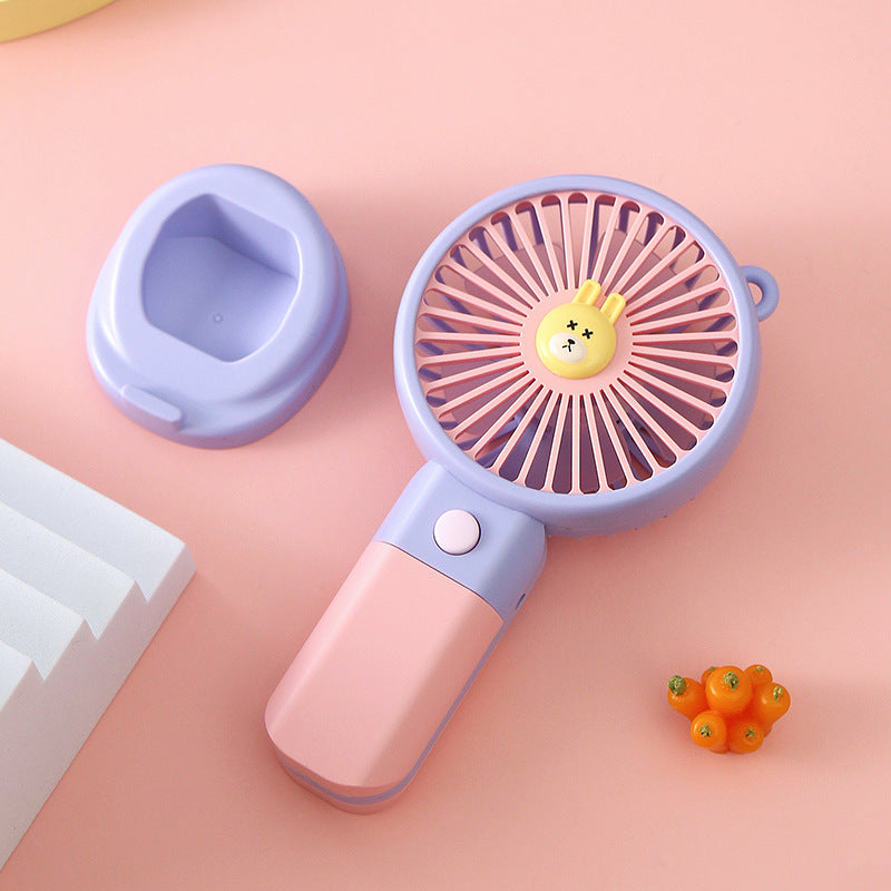 Damen Tragbarer Handventilator mit ponyförmigem Design Brehn
