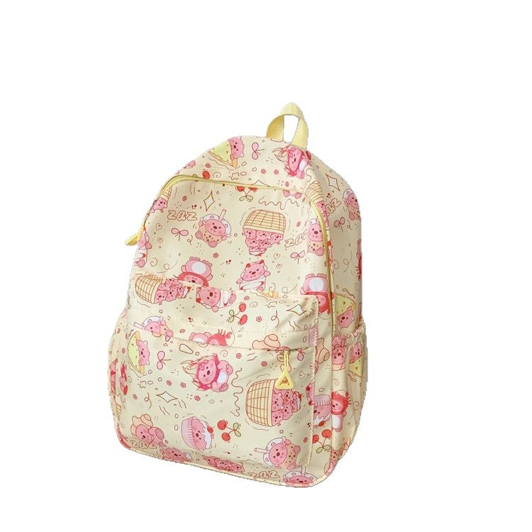 Rucksack mit Verspieltem Motiv Brehn