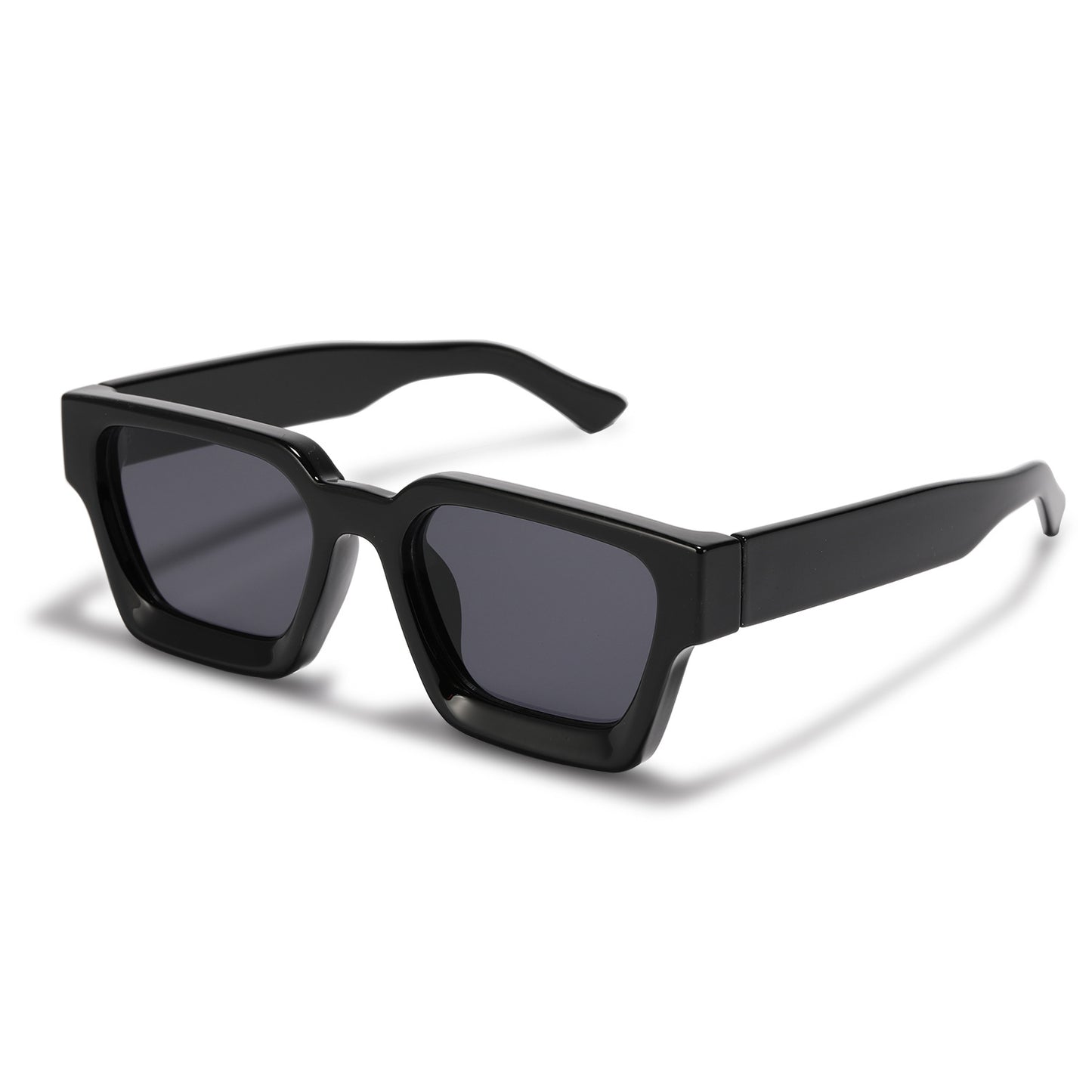 Damen modische Sonnenbrille mit klarem Rahmen und Verlaufsgläsern Brehn