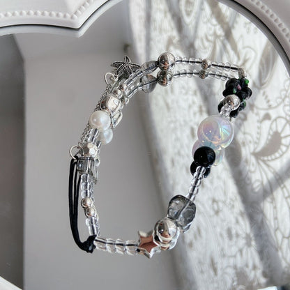 Eleganter Perlen-Charm-Brillenhalter Brehn