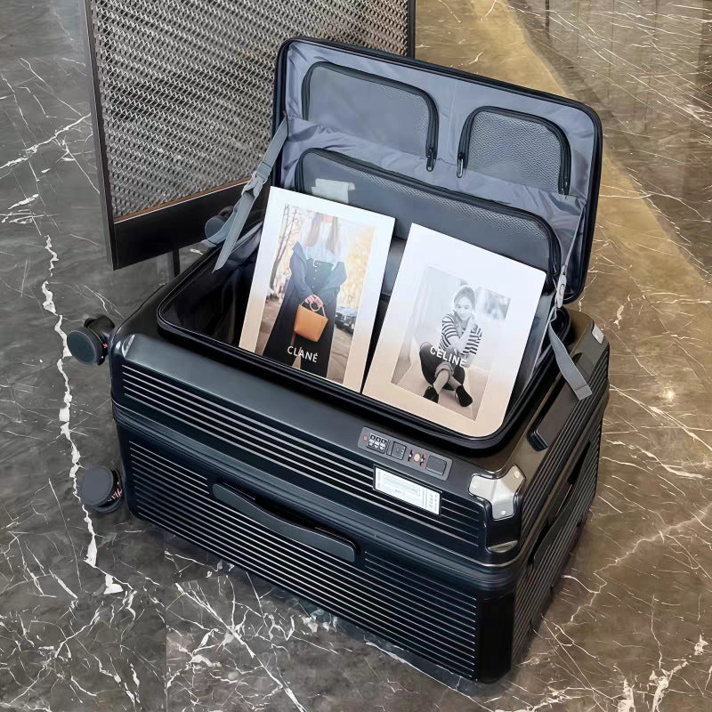 Unisex Premium Reise-Koffer mit mehreren Fächern Brehn