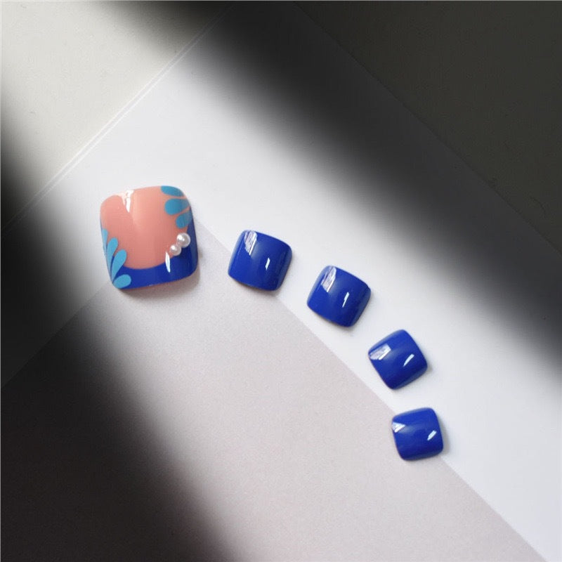 Dekorative Gel Fußnagel Kunst Brehn