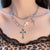 Schicht-Cross-Anhänger-Kette Brehn