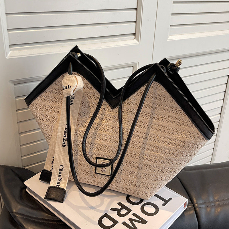 Gewebte Textur Schultertasche Brehn