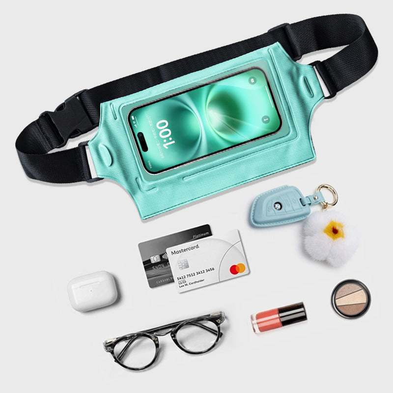 Laufgürteltasche mit Wasserdichter Handyhalterung Brehn