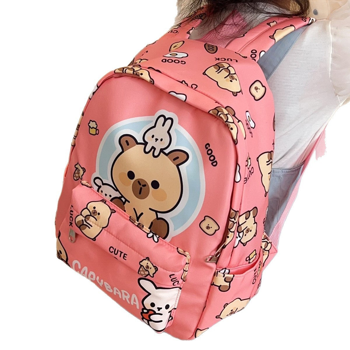Niedlicher Rucksack im Cartoon-Stil Brehn
