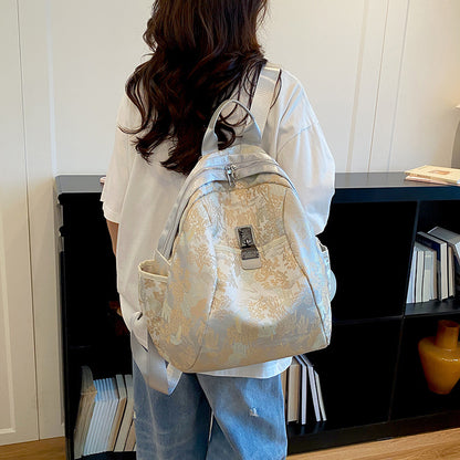 Elegante floral gemusterte Rucksack Brehn