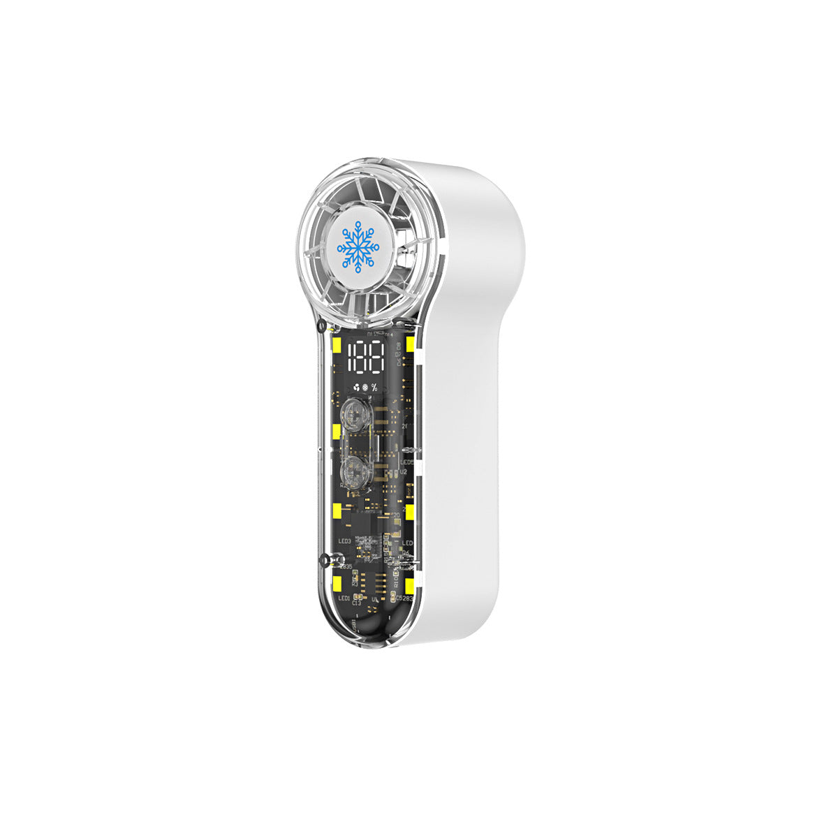 Unisex tragbarer Ventilator mit LED-Anzeige Brehn