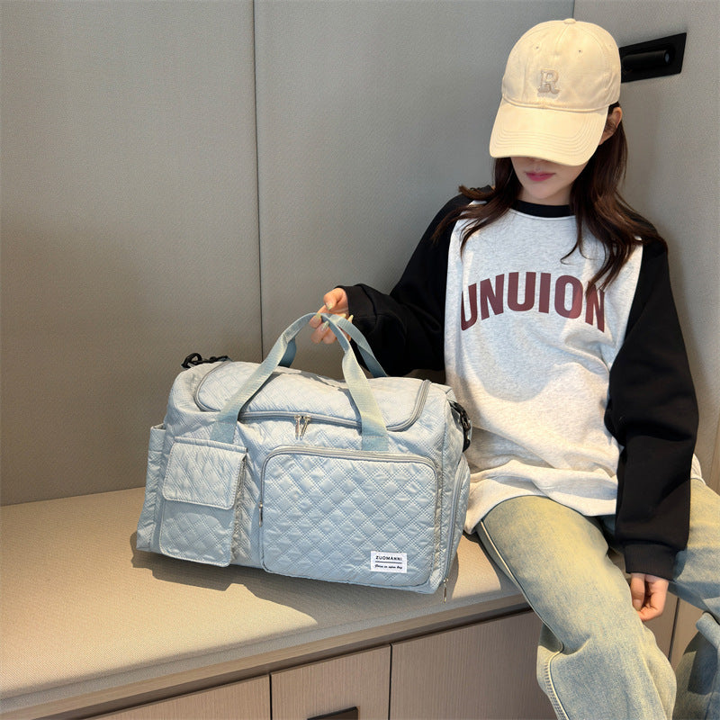 Gepolsterte Multi-Compartment Reise-Duffel Brehn
