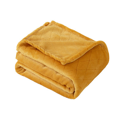 Damen Kuscheldecke aus samtigem Mikrofleece mit Steppung Brehn