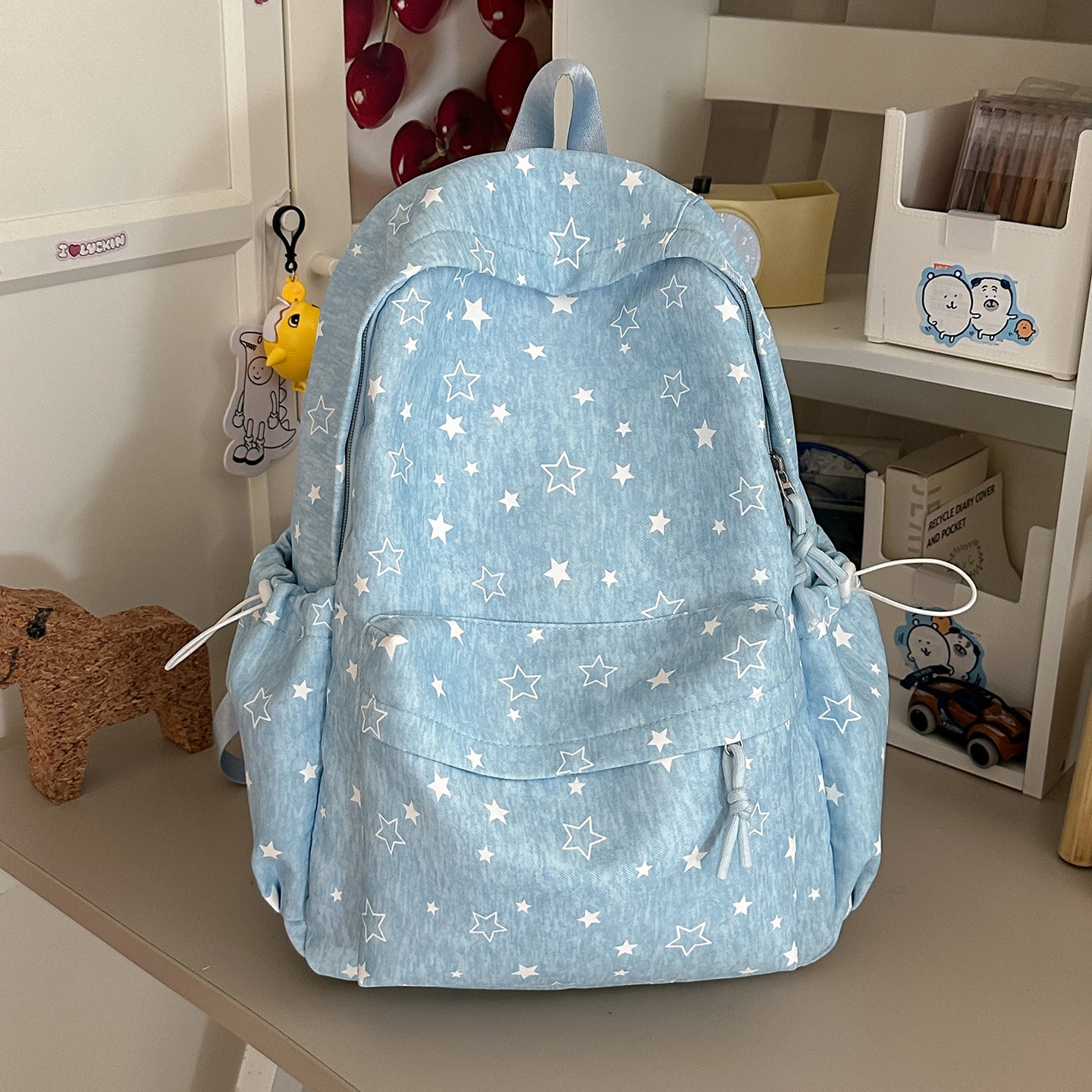 Mehrzweck-Leichter Schulrucksack mit Sternmuster