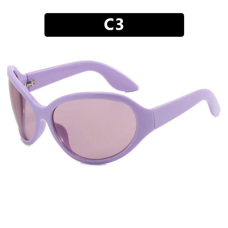 Damen sportliche Sonnenbrille mit robustem Design Brehn