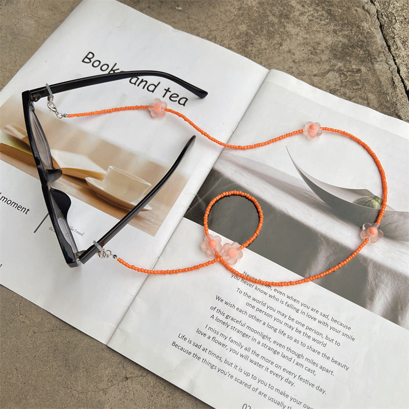 Floral Perlen Brille Kette Brehn