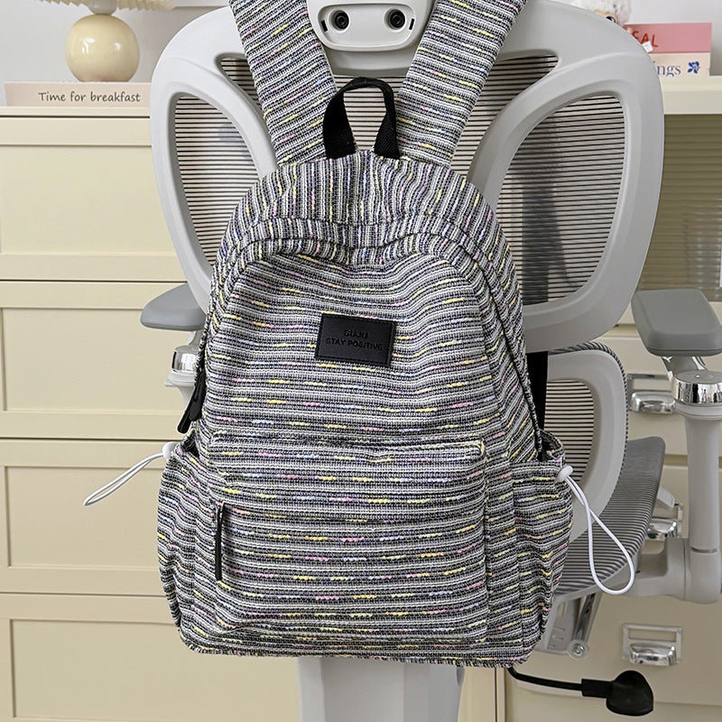 Stylische strukturierte Rucksack