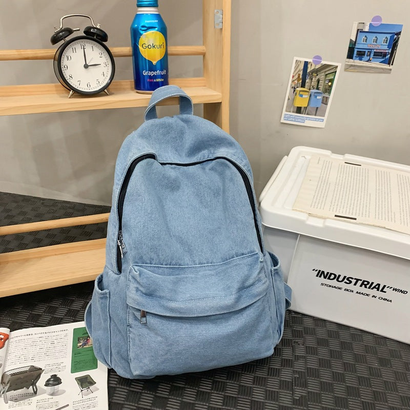 Stylische lässige Denim-Rucksack Brehn
