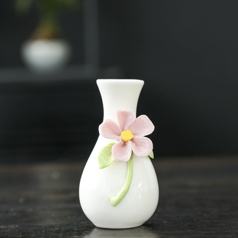 Florale Kunst Keramikvase Brehn